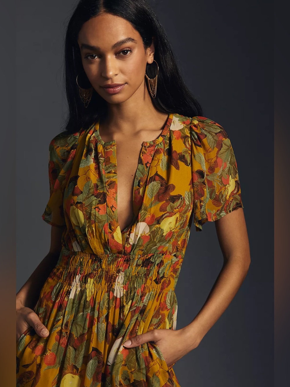 Anthropologie The Somerset Maxi Dress: Chiffon Edition - Picture 2 of 6